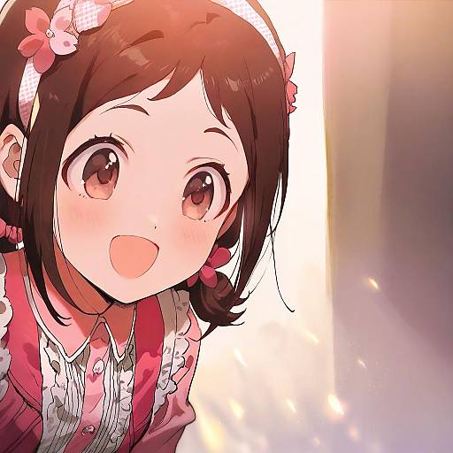 Illustration of Muramatsu sakura, idolmaster in the style of Aoki (fumomo)