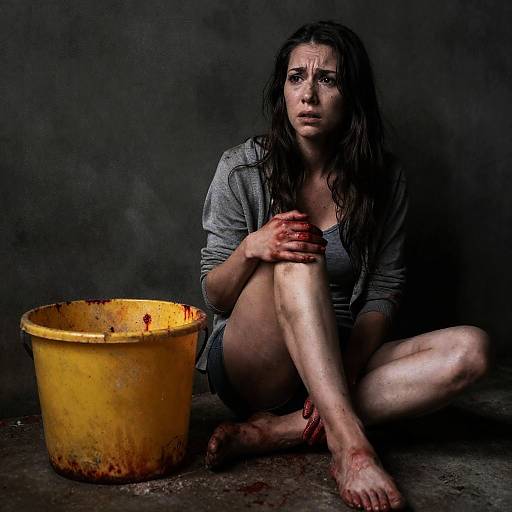 Gritty Portrait of Distress