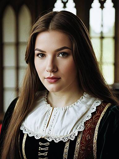 Young Woman in Tudor Costume