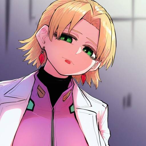 Illustration of Akagi ritsuko, neon genesis evangelion in the style of Zyugoya