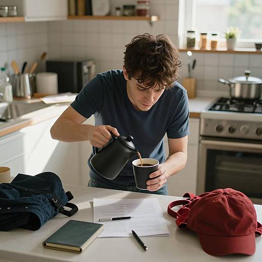 Morning Adulting Rush Realism