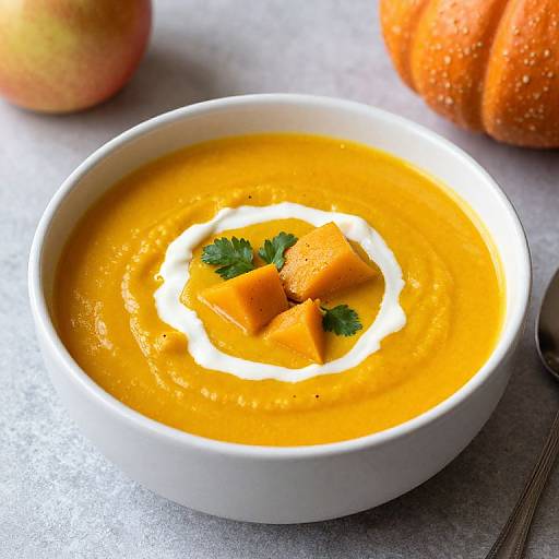 Curried Pumpkin Apple Soup Recipe
