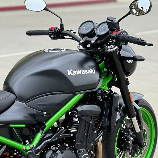 2019 Kawasaki Z900RS Cafe Close-Up