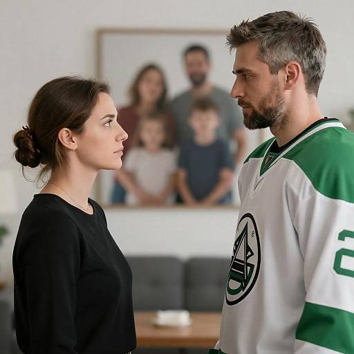 Serious Encounter Between Two Individuals