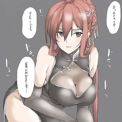 Illustration of Monarch (azur lane), azur lane in the style of Elf (stroll in the woods)