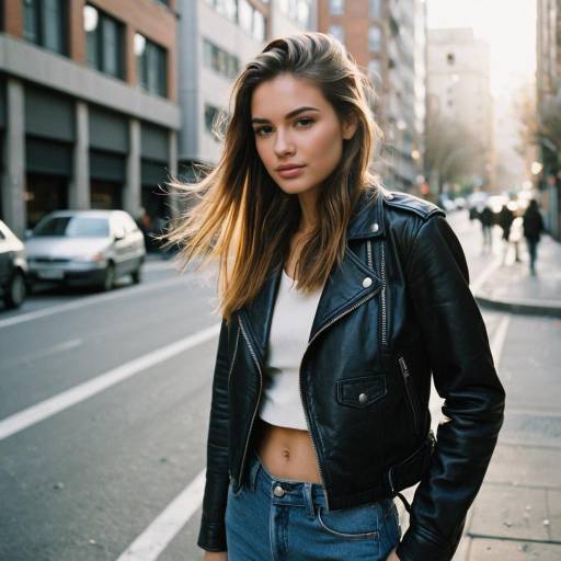 Urban Fashion Shoot with Stylish Hair