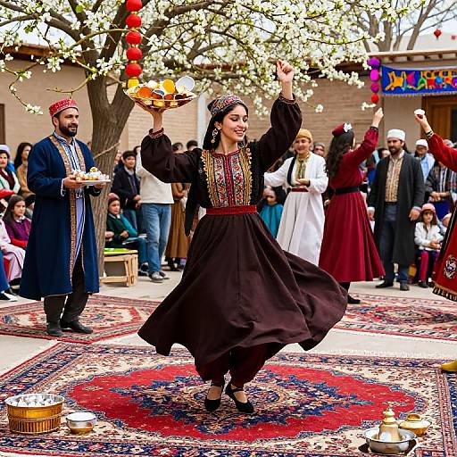 Persian Nowruz Festival Celebration