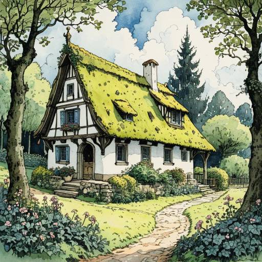 Charming Dutch Cottage in Enchanted Forest