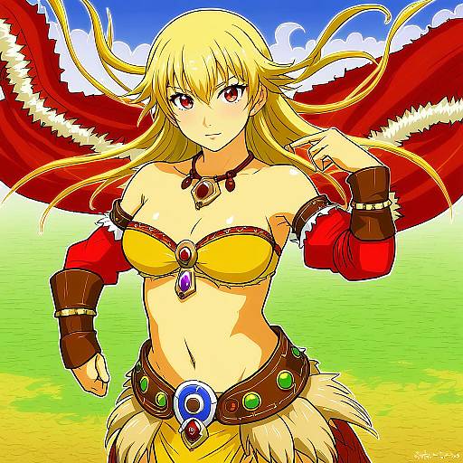 Illustration of Gypsy (ragnarok online), ragnarok online in the style of Toujou sakana
