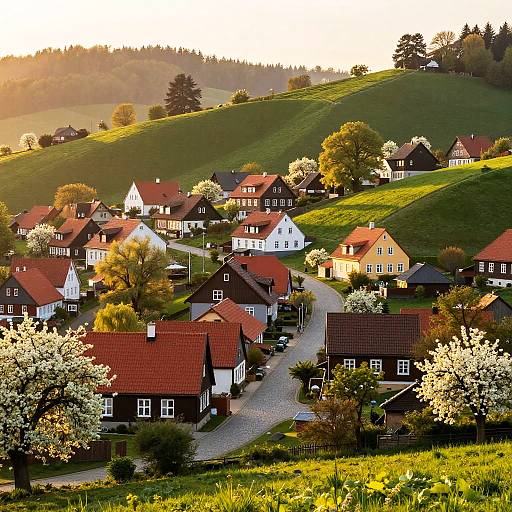 Sunrise Over Langenkamp Village