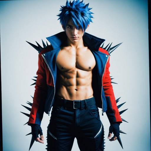 Dynamic Edgy Cosplay Costume Concept