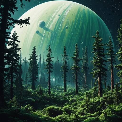 Floating Forests of Ammonia Gas Giants Floating Forests of Ammonia Gas Giants