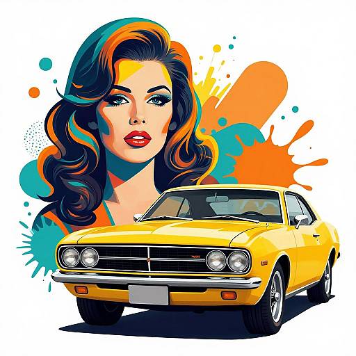 Vibrant 1970s Retro Modern Fusion