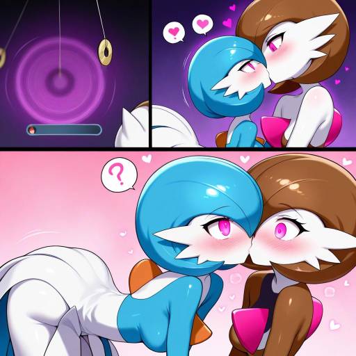 Shiny Gardevoir and Yuri Gameplay Comic