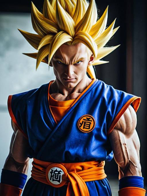 Super Saiyan Cosplay Portrait