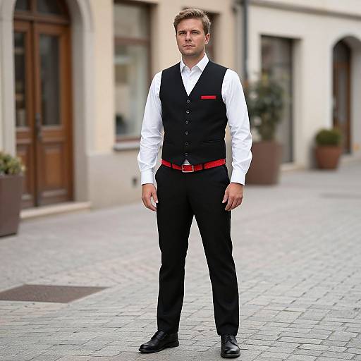 German Man in Traditional Attire