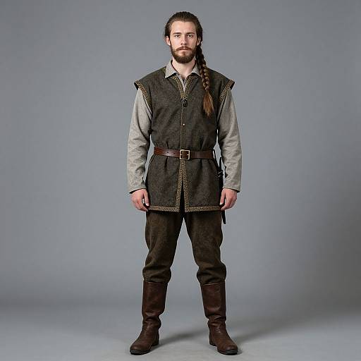 Medieval Herald Male Portrait