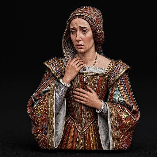 Renaissance Noblewoman in Grief