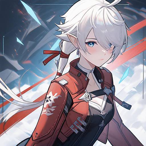 Illustration of Alisaie leveilleur, final fantasy in the style of Siu (siu0207)