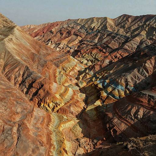 Vibrant Cinematic Valley Heightmap