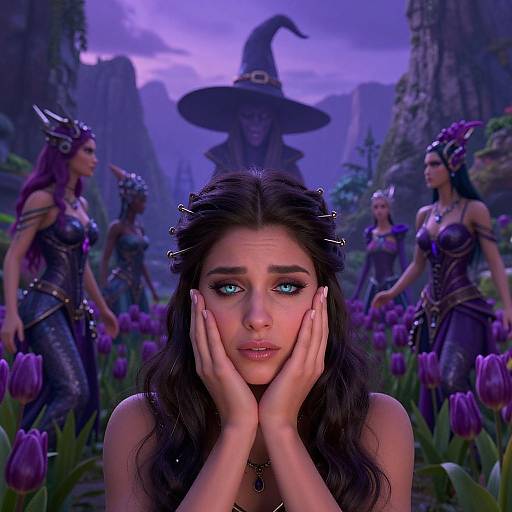 Timeless Celtic Meditation Portrait