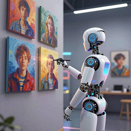 Creative AI Transforming Photographs into Digital Art