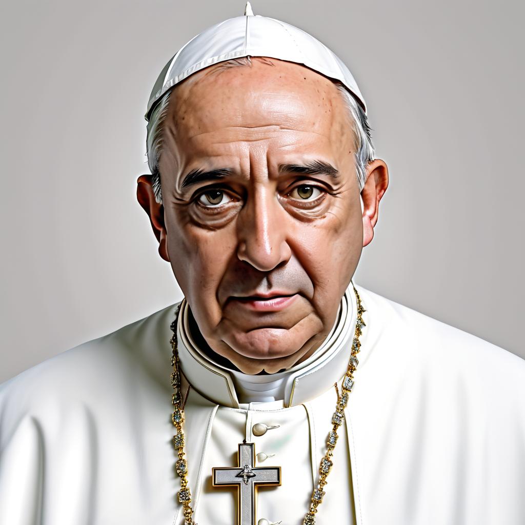 Emotional Portrait of Pope Francis