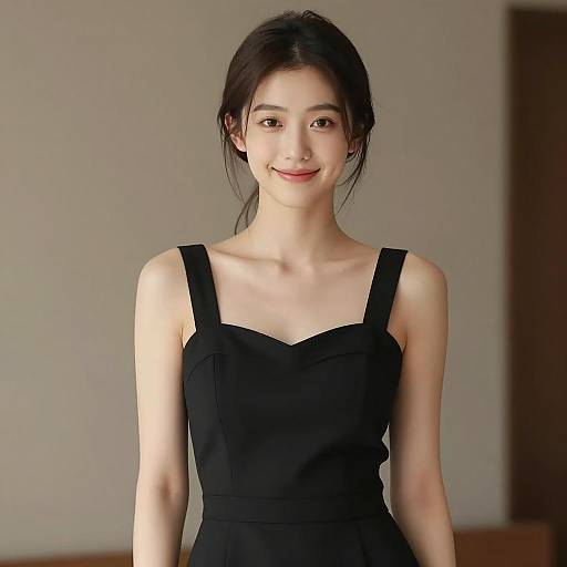 Elegant Portrait of a Young Woman