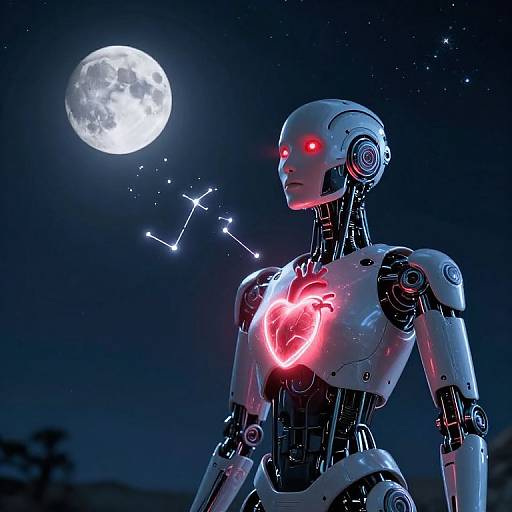 Cybernetic Being Projecting Constellations