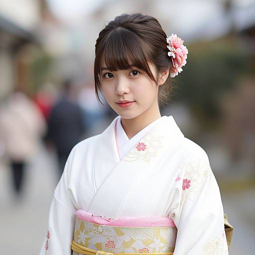 Realistic Japanese Prince Outfit Portrait