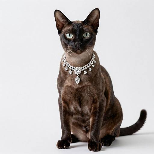 Elegant Portrait of a Ringtail Cat