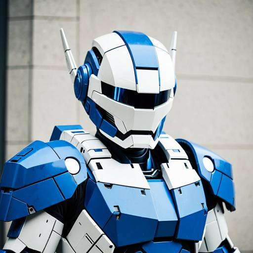 Blurr G1 Cosplay: Blue and White Armor