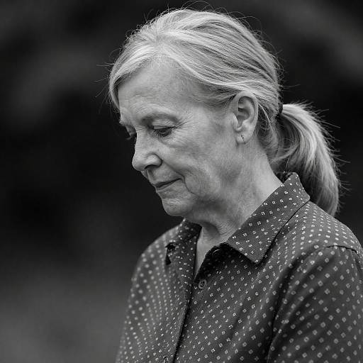 Gentle Portrait of an Older Woman