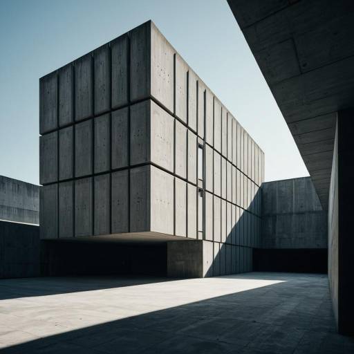 Dramatic Concrete Museum Architectural Photography