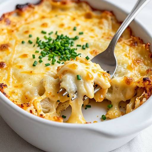 Savory Cheese Casserole with Chives