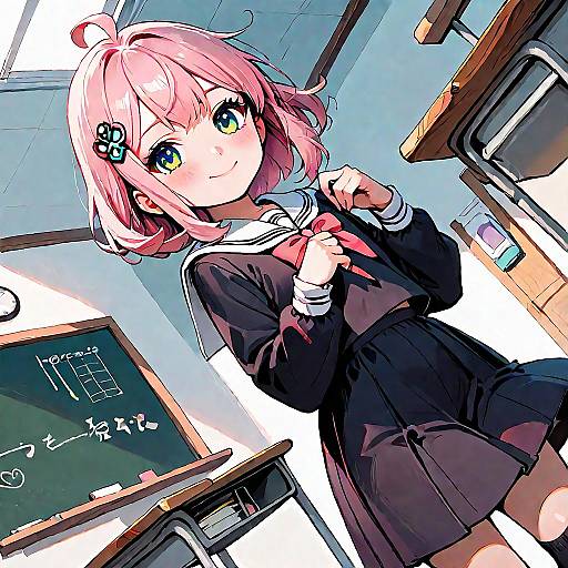 Anya Forger in School Uniform