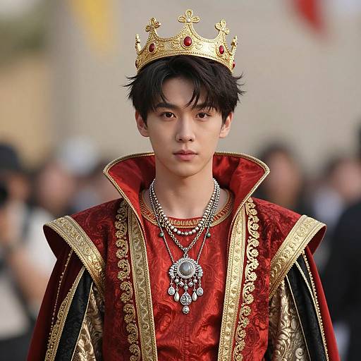 King Jaffe Costume Portrait