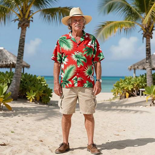 Photorealistic Gilligan's Island Costume Scene