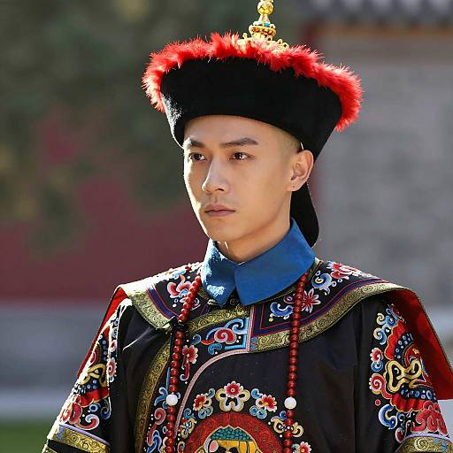 Portrait of Hei Hei Costume in Nature