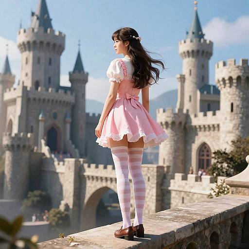 Stephanie in Fantasy Castle City