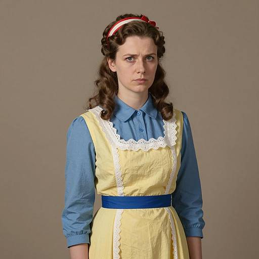 Vintage Marie Curie Inspired Costume Portrait