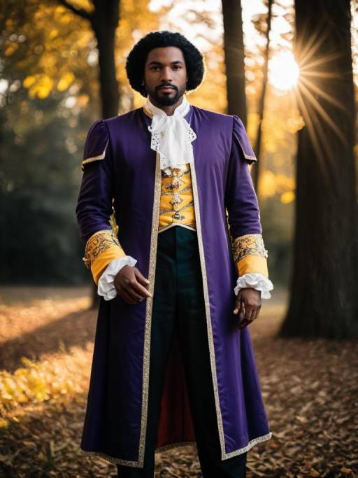 Realistic Man in Regal Bryant Cosplay