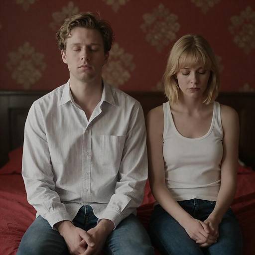 Intimate Portrait of Contemplation