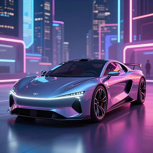 Futuristic Electric Car Design Generator