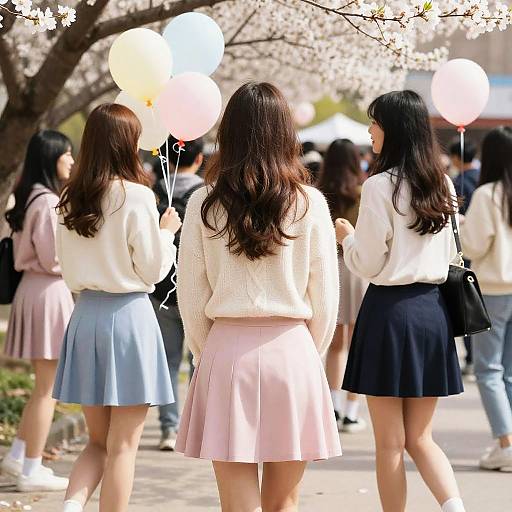 Spring Festival Sorority Skirt Style