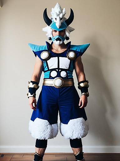 Man in Thundurus Cosplay Costume