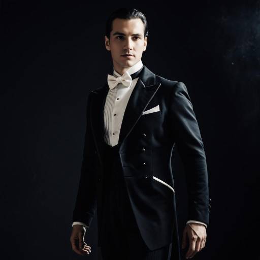 Elegant 1930s Ballet Master Cosplay