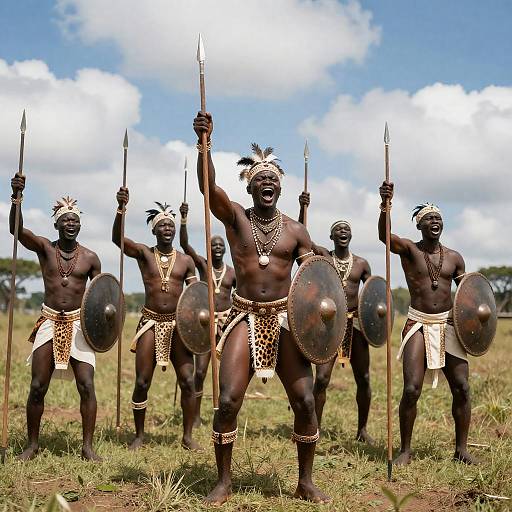 Dynamic Gathering of African Warriors