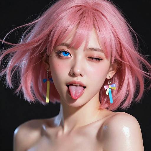 Vibrant Masterpiece of a Girl