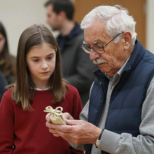 Curiosity Between Generations Indoors